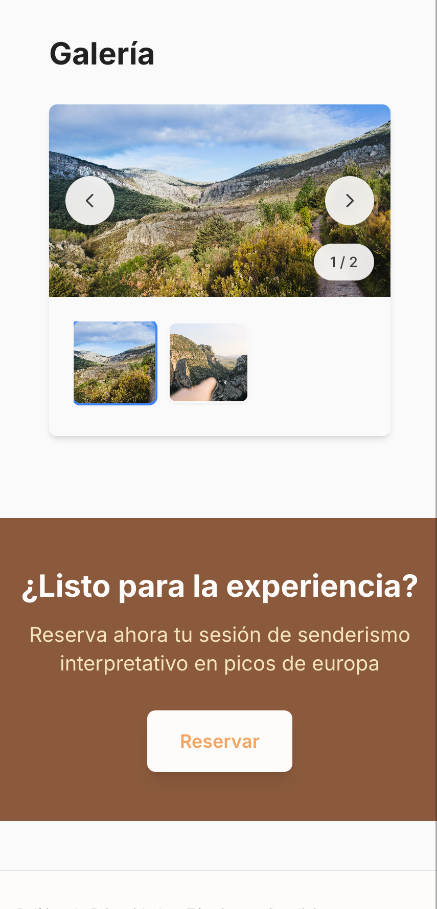 Guías Picos de Europa - Landing mobile - Image 4